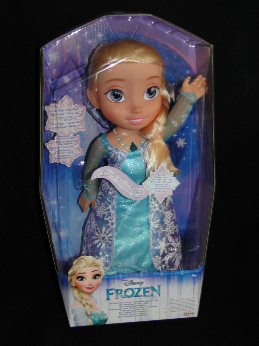 Elsa doll with snowflake online