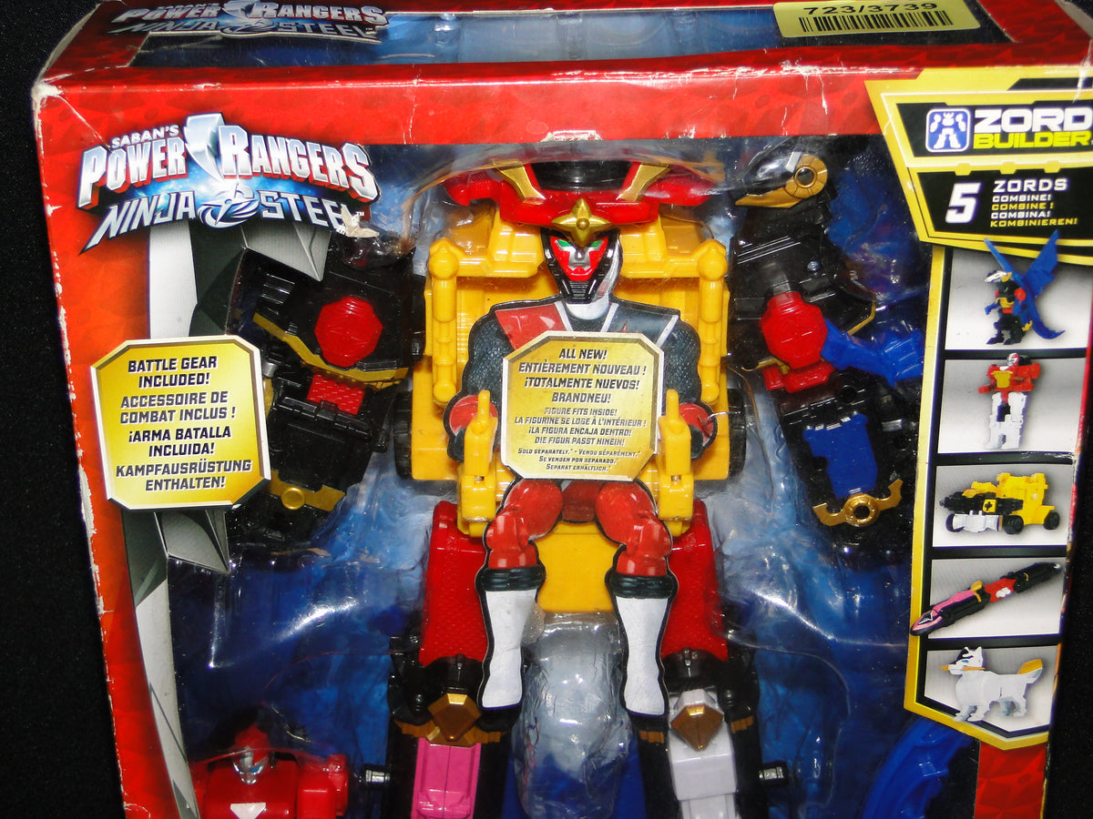 Ninja Steel Mmpr Action Figures Lot Of 2016 Power Rangers Super