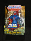 NEW Masters Universe Classics Matty Collector SIR LASER-LOT with HE-RO Sticker