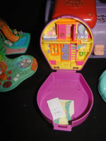Collection vintage Bluebird polly pocket compacts