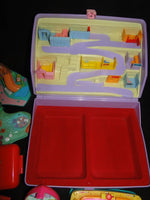 Collection vintage Bluebird polly pocket compacts