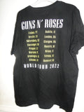 Unworn Official GUNS & ROSES T-shirt 2022 World Tour XL 