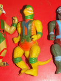3 Vintage Dinosaucers Astro Dinos Action Figure Bootleg PVC