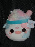 Genuine Plush Goals Cuddle Barn Cotton Candy Mooshake Rainbow  Squish 11"