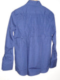 BNWOT PDN London Navy Blue Polka dot Women's Shirt sizes 4 6 8 12 14 16