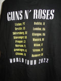 Unworn Official GUNS & ROSES T-shirt 2022 World Tour LARGE