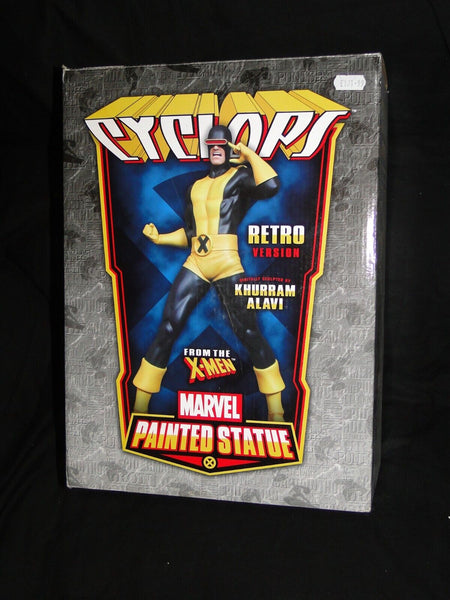 RARE  Marvel Bowen Statue Retro Version Cyclops X-Men Alavi Ltd edition 450