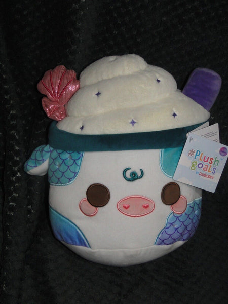 Genuine Plush Goals Cuddle Barn Mermaid Mooshake Squish 11"