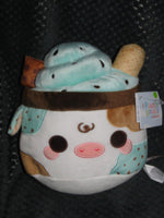 Genuine Plush Goals Cuddle Barn Mint Chocolate Chip Mooshake Squish 11"