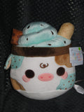 Genuine Plush Goals Cuddle Barn Mint Chocolate Chip Mooshake Squish 11"
