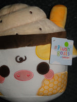 Genuine Plush Goals Cuddle Barn Honeycomb Mooshake Squish 11"