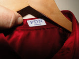 BNWOT PDN London Burgundy Maroon Women's Shirt 100% silk size 16 RRP £295