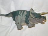 RARE Jurassic Park The Lost World T-Rex & Triceratops rubber full boddy puppet
