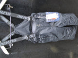 BNWT Black Unisex BUD Surfanic Surftex Ski Snowboarding Trousers Sz 3-4 years