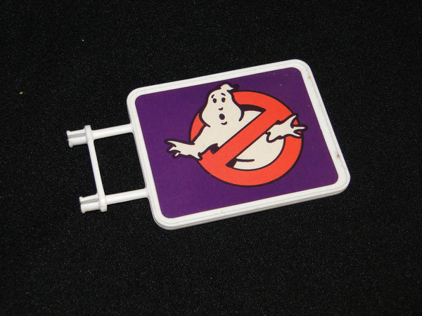Vintage Kenner 1980's Ghostbusters Fire Station Headquarters Sign Spare Part
