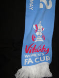 NEW Manchester City women's FA Cup Final Vitality 2022 scarf