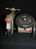 VINTAGE Action Man Cherilea German Military Motorbike & Sidecar