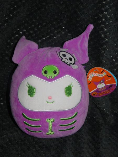 NEW Hello Kitty Kuromi  Squishmallow 8" Plush Soft Toy Halloween Costume Purple