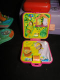 Collection vintage Bluebird polly pocket compacts