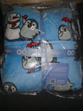 GENUINE THE OODIE Hooded Fluffy Oodie CUTE PENGUIN  Print Adult One Size