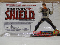 Boxed Ltd Ed Nick Fury Statue Marvel Milestones Based on CLASSIC 60'S COMIC ART