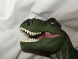 RARE Jurassic Park The Lost World T-Rex & Triceratops rubber full boddy puppet
