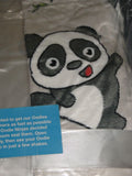 GENUINE THE OODIE Hooded Fluffy Oodie rare PANDA Print Adult One Size