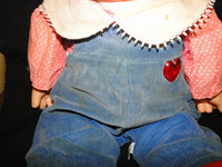 Vintage LITARDI Musical toddler doll Cabbage Patch Style