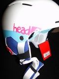 BN Head Avril Glacier 325234 White sport bike Helmet Sz XS/S Snowboarding