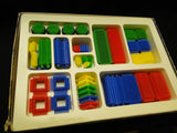 Vintage Denys Fisher STICKLE BRICKS SUPER SET Children's construction set boxed