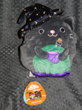NEW SQUISHMALLOWS HALLOWEEN FLIP-A-MALLOWS CLEO CAT ROSLYN GREEN WITCH 8"