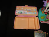 Vintage Bluebird Polly pocket Pretty Hair compact & Mirror Rides 'n Surprises
