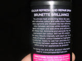 24x Pimp & Pinups Blow Tone Colour Refresh Blow Dry Spay Heat Protector BRUNETTE