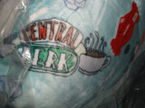 GENUINE THE OODIE Hooded Fluffy Oodie FRIENDS Central Perk Print Adult One Size