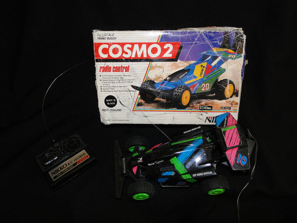 Vintage Boxed NIKKO Cosmo 2 radio controlled car buggy