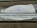 Brand New Unused Silver and White Four Piece Canoeing Kayaking Paddle