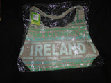 BNWT Robin Ruth Shoulder Canvas tote bag IRELAND Julia L beige Green