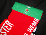 NEW Newcastle v Manchester United Match Day Scarf, 2023 Carabao Cup Final Split