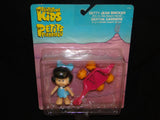 NEW The Flintstone Kids by COLECO Betty Jean Bricker & Sea Serpent Scooter 1986