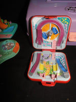 Collection vintage Bluebird polly pocket compacts