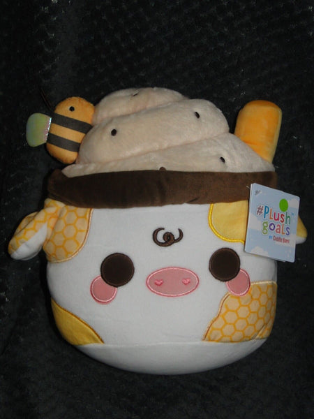 Genuine Plush Goals Cuddle Barn Honeycomb Mooshake Squish 11"