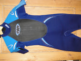 BNWT MENS TWF XT3  SHORTIE wetsuit sz Sml BLUE surf sail dive