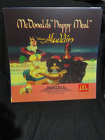 Vintage McDonalds Happy Meal Advertising Sign Disney Aladdin Translite 55x55cm