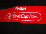 NEW EFL Newcastle v Manchester United Match Day Scarf, 2023 Carabao Cup Final