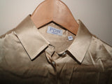 BNWOT PDN London Champagne Women's Shirt 100% silk size 4 RRP £295