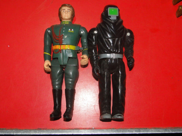 Vintage LJN Dune Sardaukar Warrior Action Figure & Paul ATREIDES