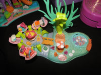 Collection vintage Bluebird polly pocket compacts