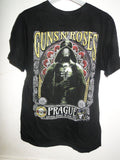 Unworn Official GUNS & ROSES T-shirt 2022 Prague Letnany Airport Medium
