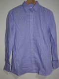 BNWOT PDN London Gingham Blue Women's Shirt sizes 4 6 8 10 12 14 16 18
