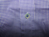 BNWOT PDN London Gingham Blue Women's Shirt sizes 4 6 8 10 12 14 16 18